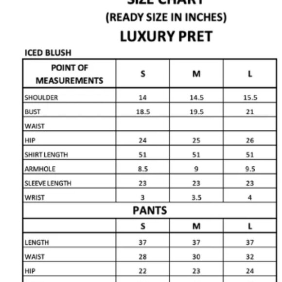 Suffuse by Sana Yasir “Iced Blush” 2-Piece Set • Size S • Brand New - Picture 4 of 4